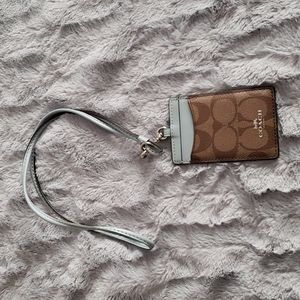 Coach lanyard